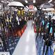Camera tripods at electronic store... (thumbnail)