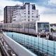 Yurikamome line train at Odaiba Tokyo... (thumbnail)