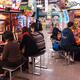 People playing at arcade in Odaiba Tokyo... (thumbnail)