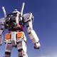 Gundam statue rear view in Odaiba Tokyo... (thumbnail)