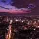 Dramatic twilight scenery of Tokyo city landscape and highway... (thumbnail)