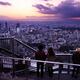 People on observation deck during sunset in Tokyo Japan... (thumbnail)