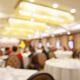 People in restaurant out of focus... (thumbnail)