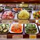 Salads on display at supermarket in Japan... (thumbnail)