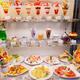 Sampuru fake food display at cafe in Tokyo Japan... (thumbnail)