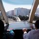 People riding Disney Resort Line monorail train in Tokyo... (thumbnail)