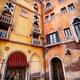 Venetian building wall with windows architectural texture... (thumbnail)