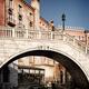 Bridge over canal Venetian architecture details... (thumbnail)
