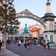 People at Toyville trolley park in Tokyo Disneysea... (thumbnail)