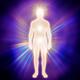 Man luminous ethereal body energy emanations concept... (thumbnail)