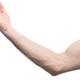 Closeup of male arm and elbow... (thumbnail)
