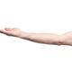 Man arm with open palm facing up... (thumbnail)