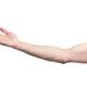 Extended man arm with open palm... (thumbnail)