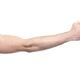 Man arm with hand in fist... (thumbnail)