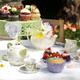 Outdoor tea party dessert table... (thumbnail)