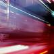 Abstract blurred traffic on street in Tokyo Ginza... (thumbnail)