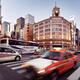 City traffic in Tokyo Ginza near Wako Department Store... (thumbnail)