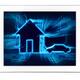Connected home and car diagram on tablet display... (thumbnail)