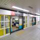 Subway train at a platform in Kyoto... (thumbnail)