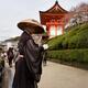 Mendicant Buddhist monk asking for donations... (thumbnail)