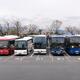 Tour buses in Kyoto Japan... (thumbnail)