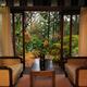 Ryokan room interior with open sliding door... (thumbnail)