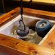 Tea kettle in Japanese historic tea room... (thumbnail)