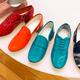 Colorful shoes on store display... (thumbnail)