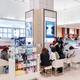 People at Shisheido makeup store... (thumbnail)