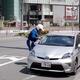 Police officer stopping a car... (thumbnail)