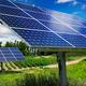 Solar panels on a farm... (thumbnail)