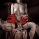 Sexy nude Japanese woman tied with bondage ropes... (thumbnail)