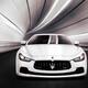 Maserati Ghibli S Q4 luxury car in a tunnel... (thumbnail)