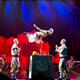 Shaolin monks performing at the Red Theatre in China... (thumbnail)