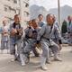 Group of young happy Shaolin students in DengFeng China... (thumbnail)