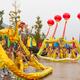 Dragon dance Kung Fu team in DengFeng China... (thumbnail)