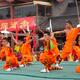 Shaolin Kung Fu student performing with weapons... (thumbnail)