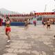 Students of Tagou martial arts school practicing Sanda boxing... (thumbnail)