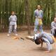Shaolin martial arts school student showing his flexibility... (thumbnail)
