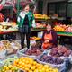 People at food market in Zhengzhou China... (thumbnail)