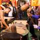 People making brittle candy at Muslim food night market in Xian... (thumbnail)