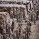 Qin Terracotta Warriors museum in Xi'an... (thumbnail)
