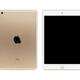 Gold Apple iPad Mini 3 tablet front and back view... (thumbnail)