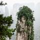 Mountains of Zhangjiajie National Forest Park in fog... (thumbnail)