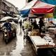 Street food market during rain in Zhangjiajie... (thumbnail)