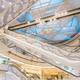 Architectural details of shopping mall in Shanghai... (thumbnail)