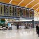 Departure board at Shanghai Airport in China... (thumbnail)