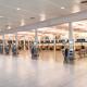Electronic check-in kiosks at an airport... (thumbnail)