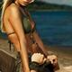 Sensual couple portrait at a sandy beach... (thumbnail)