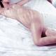 Nude asian woman sleeping naked... (thumbnail)